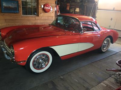 missing fender scoops on '56 Vette